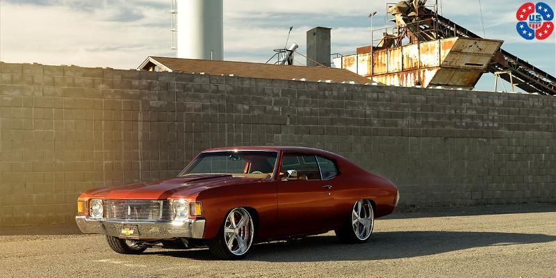  Chevrolet Chevelle with US Mags Milner Concave - U561