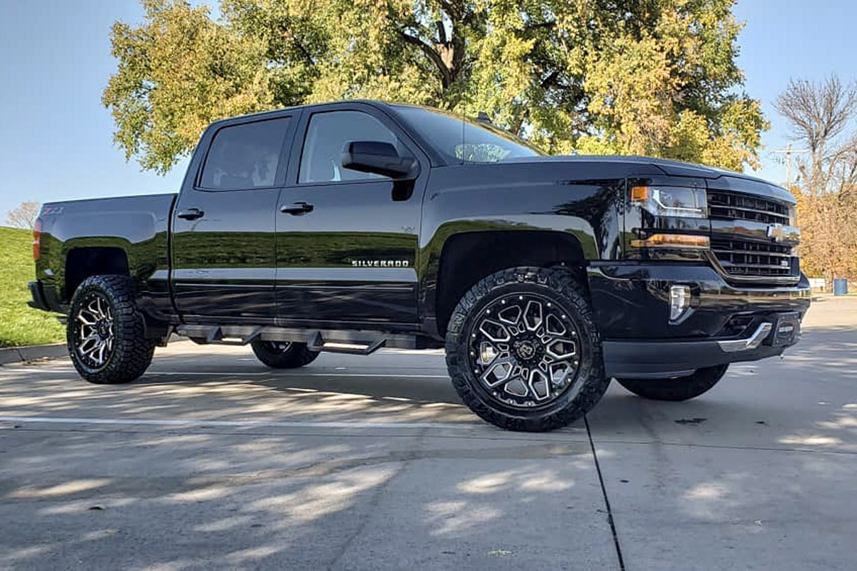 Chevrolet Silverado Shrapnel Gallery - SoCal Custom Wheels