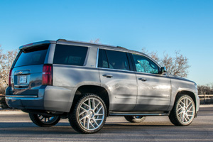 Chevrolet Tahoe with Status Wheels Juggernaut