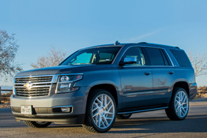 Chevrolet Tahoe with Status Wheels Juggernaut