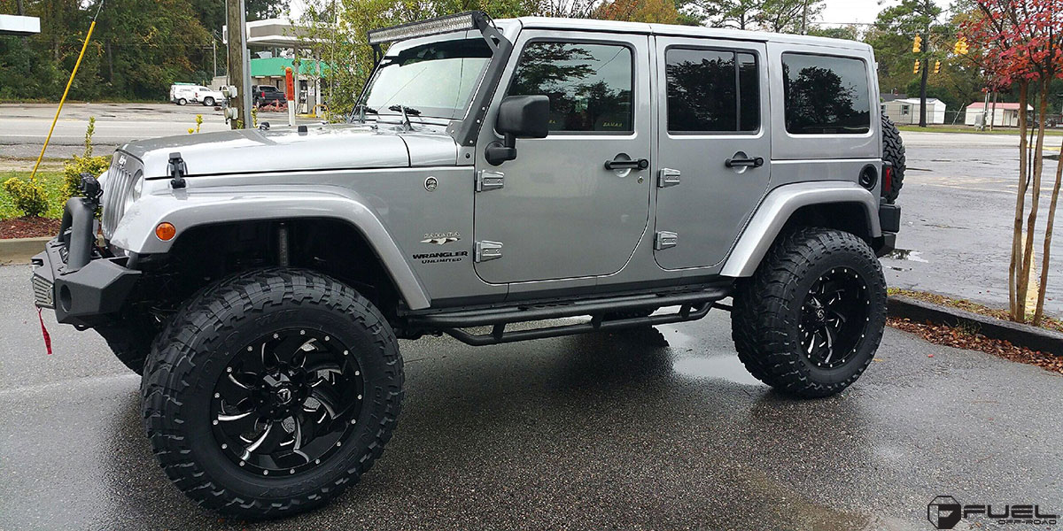 Jeep Wrangler Cleaver - D574 Gallery - Fuel Off-Road Wheels