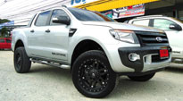 Ford Ranger with Fuel 1-Piece Wheels Mojave