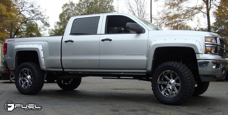  Chevrolet Silverado 1500 with Fuel 1-Piece Wheels D533 BOOST