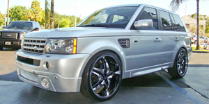 Land Rover Range Rover with Status Wheels S822 Dynasty