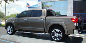 Toyota Tundra with Ruff Racing R285