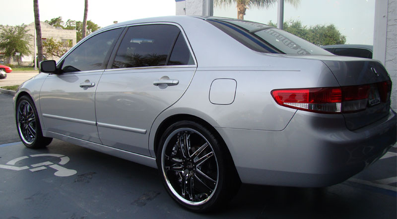  Honda Accord with Status Wheels S820 Fang