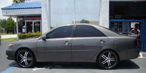 Toyota Camry with Status Wheels S816 Knight 5