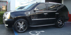 Cadillac Escalade with Status Wheels S817 Knight 6