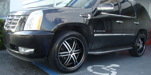 Cadillac Escalade with Status Wheels S817 Knight 6