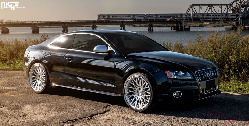  Audi S5 with Niche Sport Series Citrine - M161