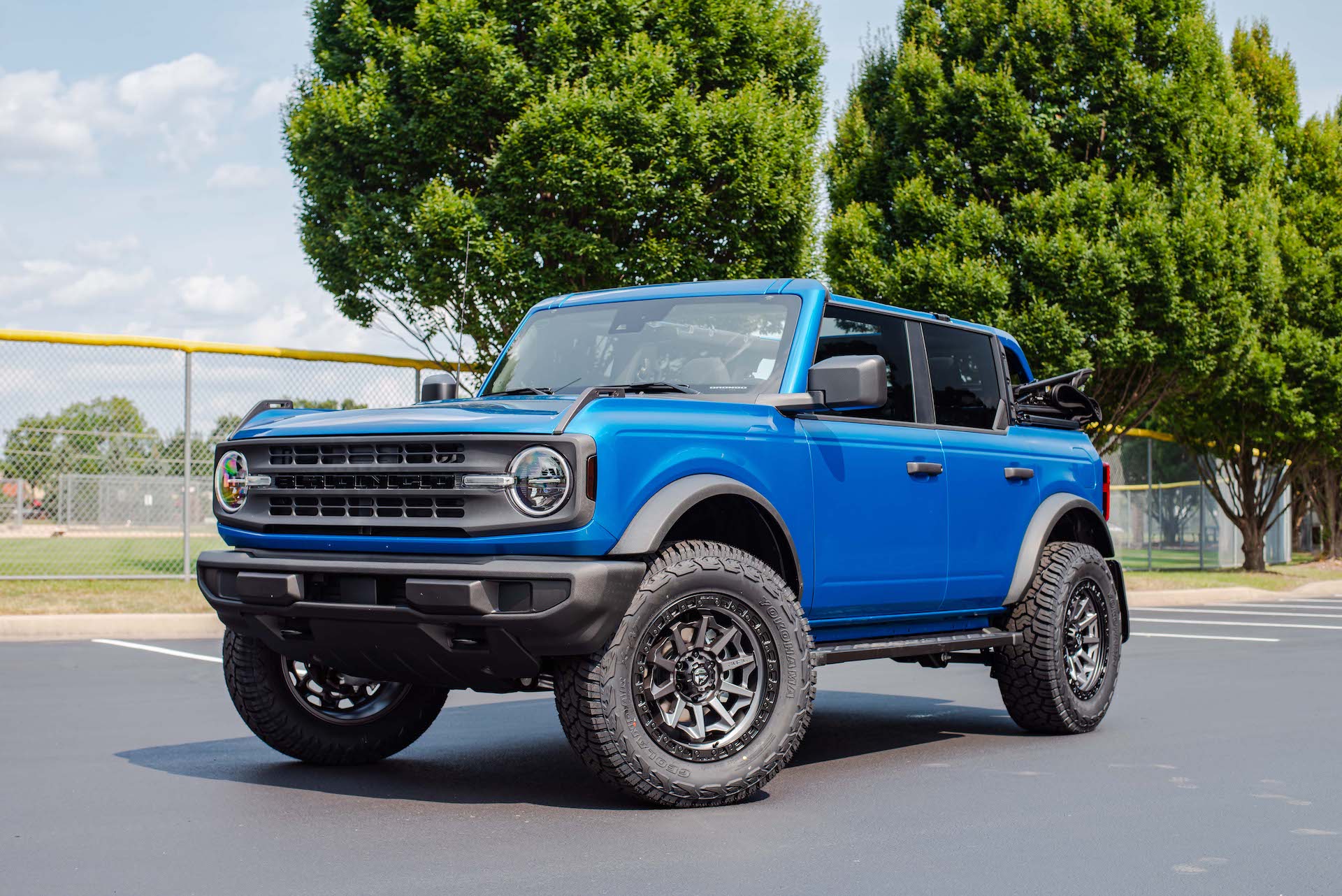  Ford Bronco with Fuel 1-Piece Wheels Covert - D716