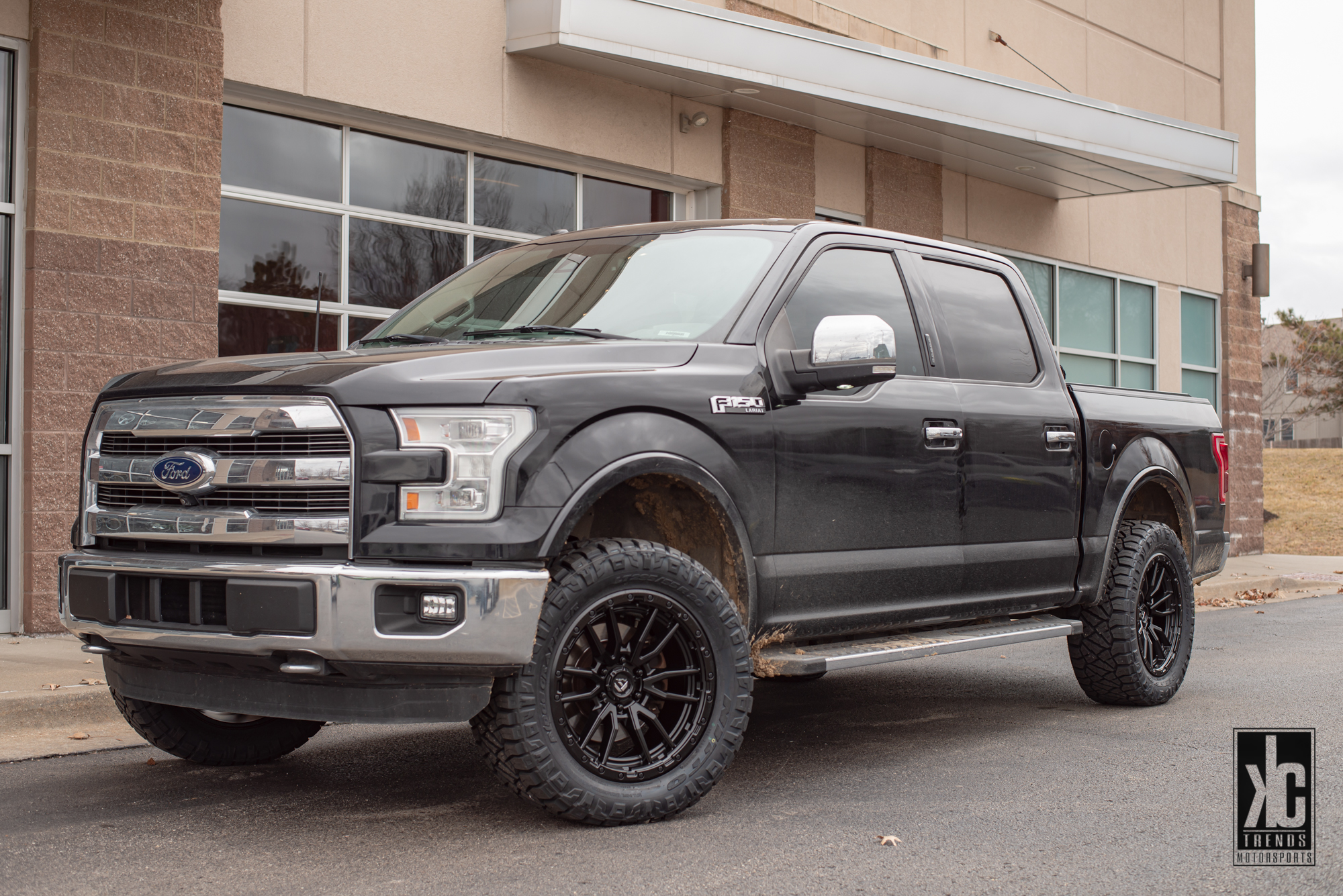  Ford F-150 with Fuel 1-Piece Wheels Rebel 6 - D679