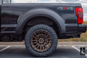Ford F-350 Super Duty with Fuel 1-Piece Wheels Rebel 8 - D681