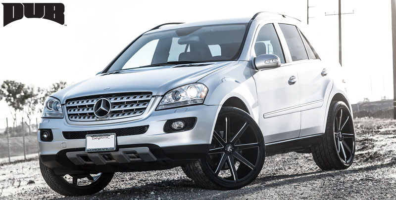  Mercedes-Benz ML350 with DUB 1-Piece Push - S109 