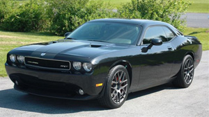  Dodge Challenger with TSW Nurburgring