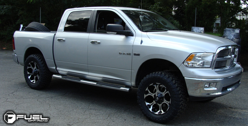  Dodge Ram 2500 with Fuel 1-Piece Wheels Dune - D524 