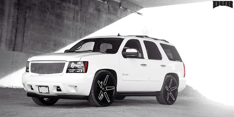  Chevrolet Tahoe with DUB 1-Piece Lit - S203