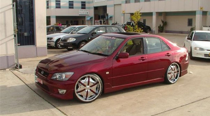  Lexus IS with Status Wheels S827 Opus