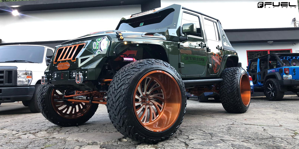 Jeep Wrangler FF35 Gallery - Fuel Off-Road Wheels