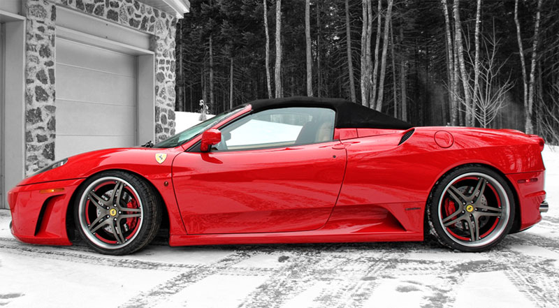  Ferrari F430 with Nutek Wheels 505