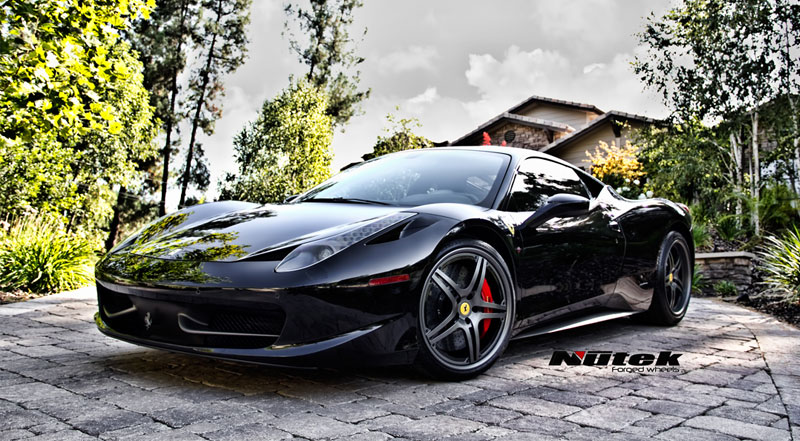  Ferrari 458 Italia with Nutek Wheels 505