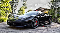 Ferrari 458 Italia with Nutek Wheels 505