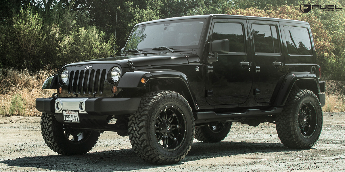 Jeep Wrangler Hostage - D531 Gallery - Fuel Off-Road Wheels