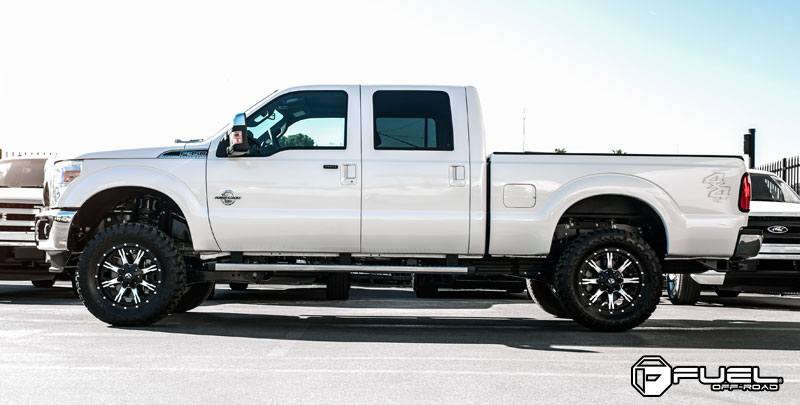  Ford F-250 Super Duty with Fuel 1-Piece Wheels Nutz - D541 