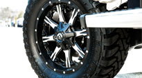 Ford F-250 Super Duty with Fuel 1-Piece Wheels Nutz - D541 