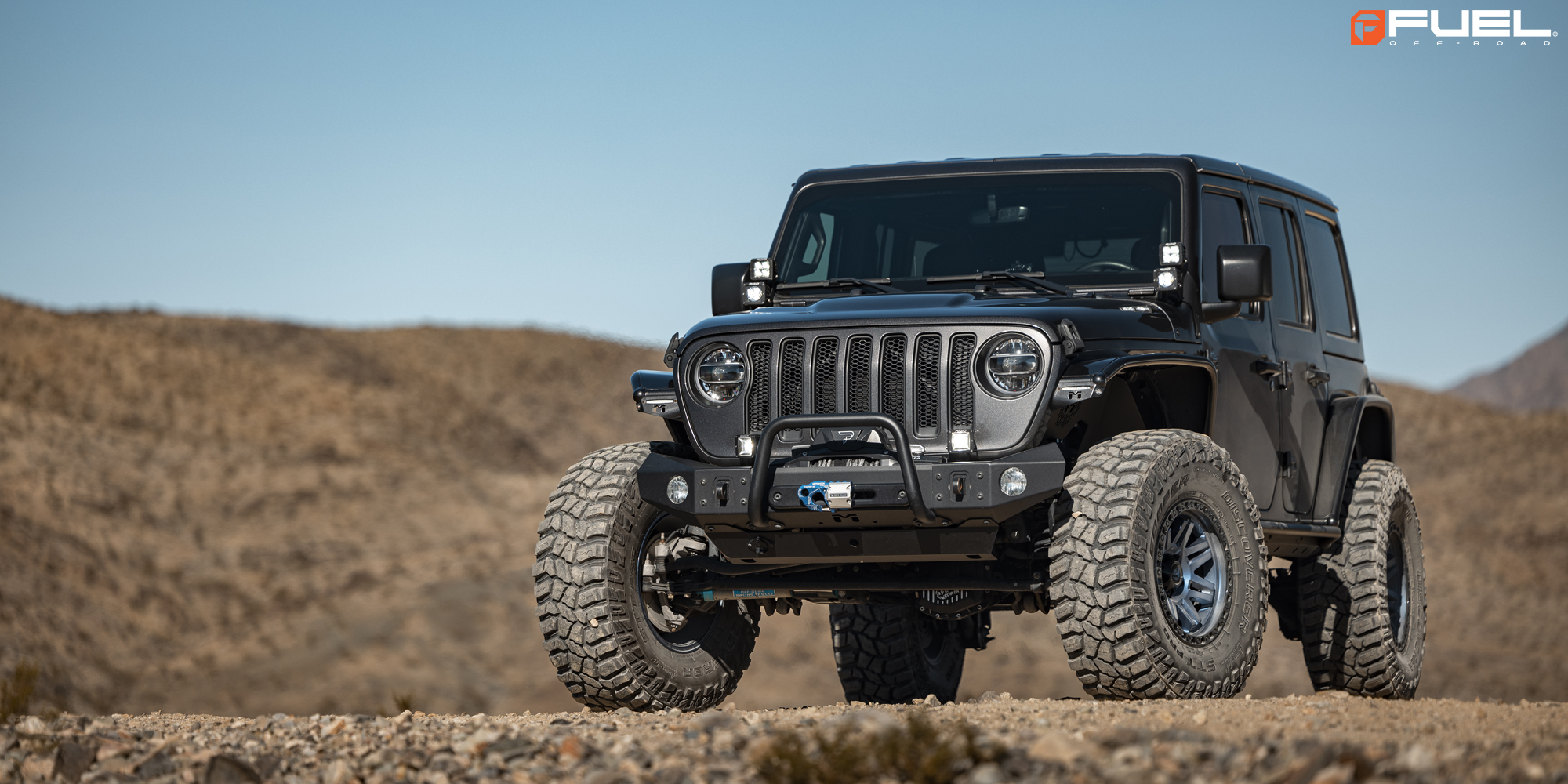 Jeep Wrangler Syndicate - D813 Gallery - Fuel Off-Road Wheels