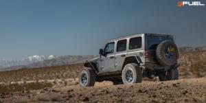 Jeep Wrangler with Fuel 1-Piece Wheels Syndicate - D813