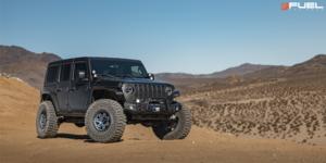 Jeep Wrangler with Fuel 1-Piece Wheels Syndicate - D813