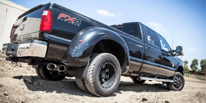 Ford F-350 with Fuel Dually Wheels Throttle Dually Front - D512 