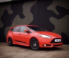  Ford Focus with TSW Nurburgring