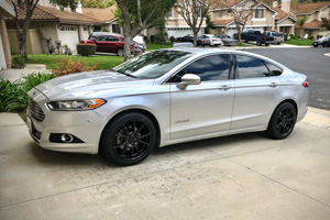  Ford Fusion with TSW Chrono