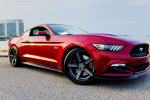 Ford Mustang with TSW Ascent