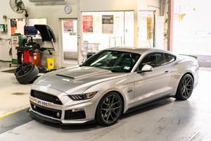  Ford Mustang with TSW Geneva