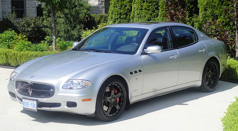  Maserati Quattroporte with Nutek Wheels 505