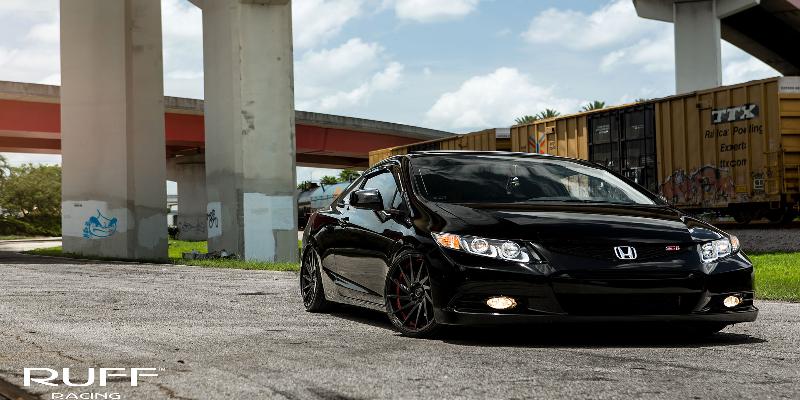  Honda Civic with Ruff Racing R363