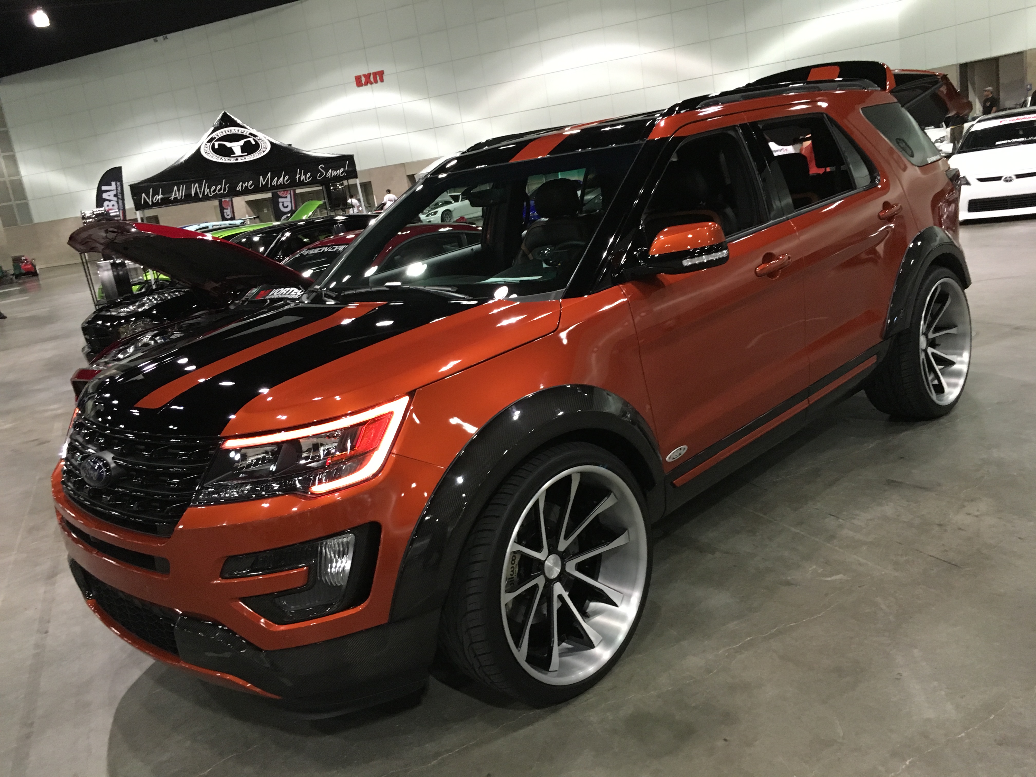 custom ford explorer sport