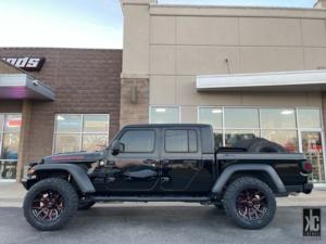 Jeep Gladiator with Fuel 1-Piece Wheels Rage - D712