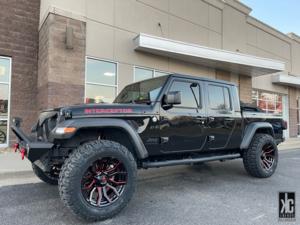 Jeep Gladiator with Fuel 1-Piece Wheels Rage - D712