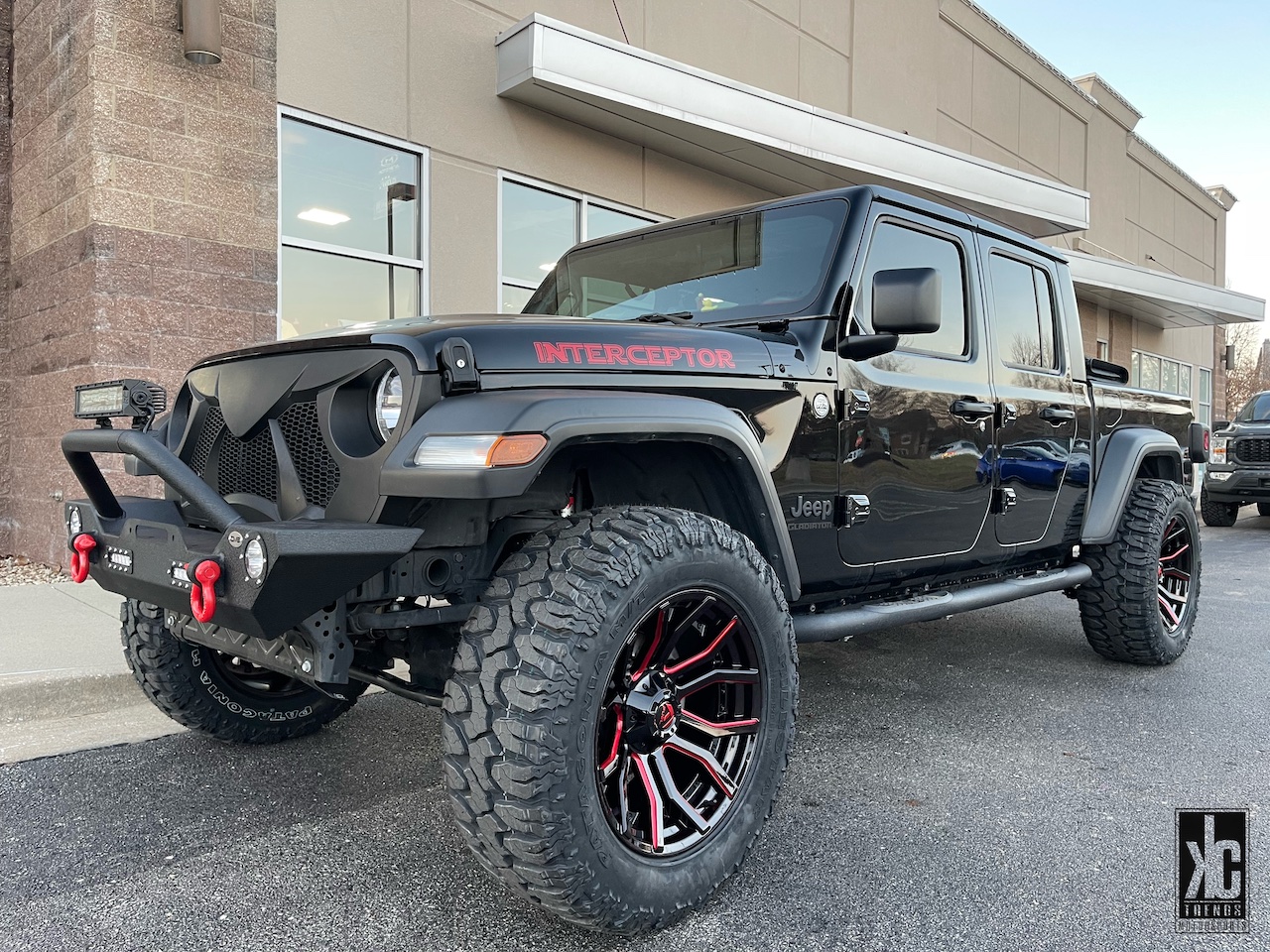  Jeep Gladiator with Fuel 1-Piece Wheels Rage - D712