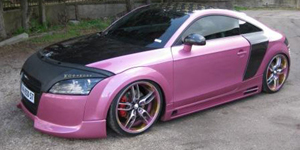 Audi TT with Ruff Racing R944 Corvette