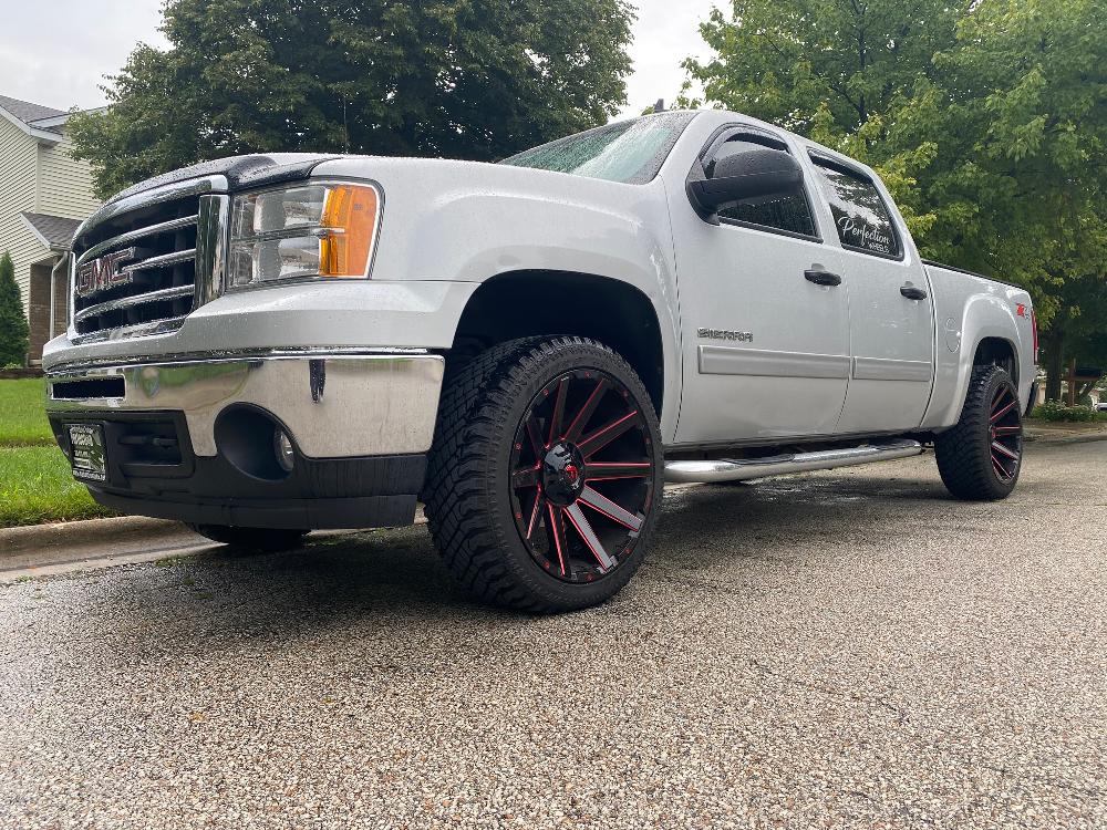 GMC Sierra 1500 Fuel 1-Piece Wheels Contra - D643