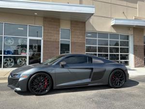 Audi R8 with Vossen Hybrid Forged HF-2