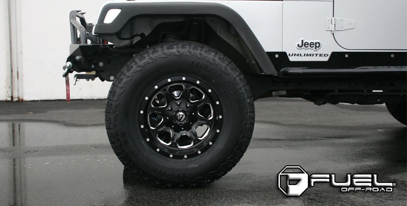 Car | Jeep Wrangler on Fuel 1-Piece Boost - D534 Wheels | California Wheels