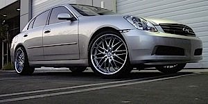 Infiniti G35 with MRR Design GT1