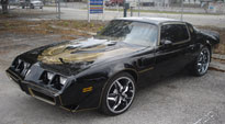 Pontiac Firebird with Status Wheels S822 Dynasty