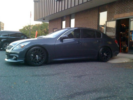 Infiniti G37 with TSW Donington